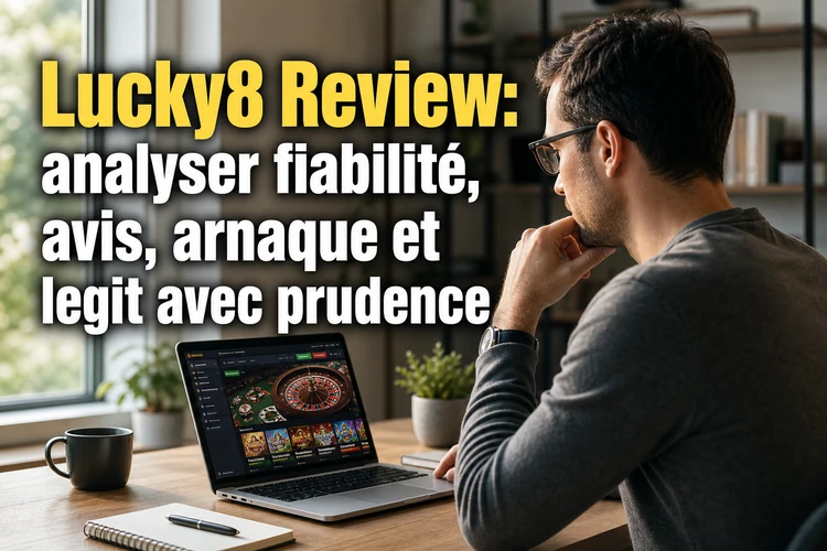 Lucky8 Review: analyser fiabilité, avis, arnaque et legit avec prudence