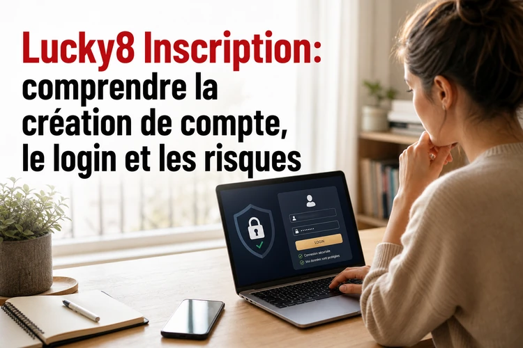 Lucky8 Inscription: comprendre la création de compte, le login et les risques