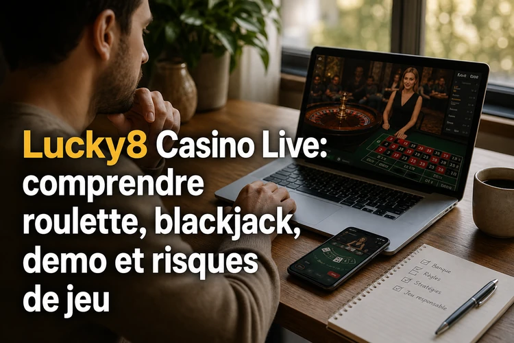 Lucky8 Casino Live: comprendre roulette, blackjack, demo et risques de jeu